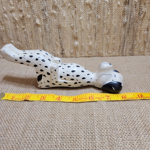 Vtg Wooden Shelf Sitting Dalmation Primitive Folk Art Handcrafted - Picture 7 of 8